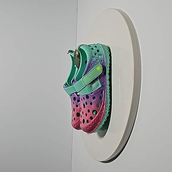 Western Chief Surfer Ombre Clogs Water Shoes Sandals Recess Colorful Glitter 9 - Picture 8 of 12